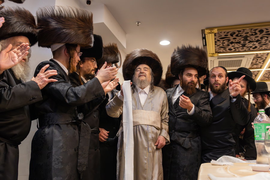 שמחת נישואי נין הגה"צ רבי יעקב מאיר שכטר
