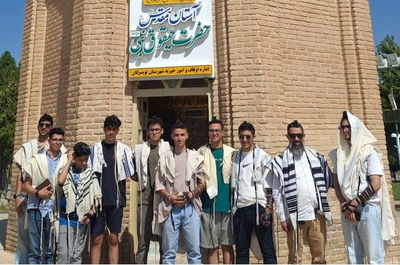  יהודי איראן עלו היום לקבר חבקוק 