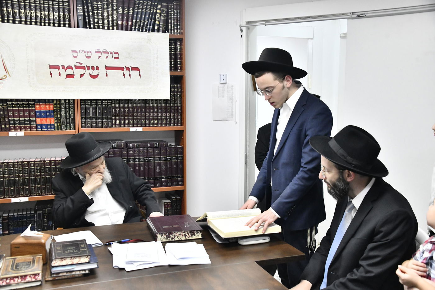 כולל ש"ס 'רוח שלמה' אצל הגרמ"ה הירש