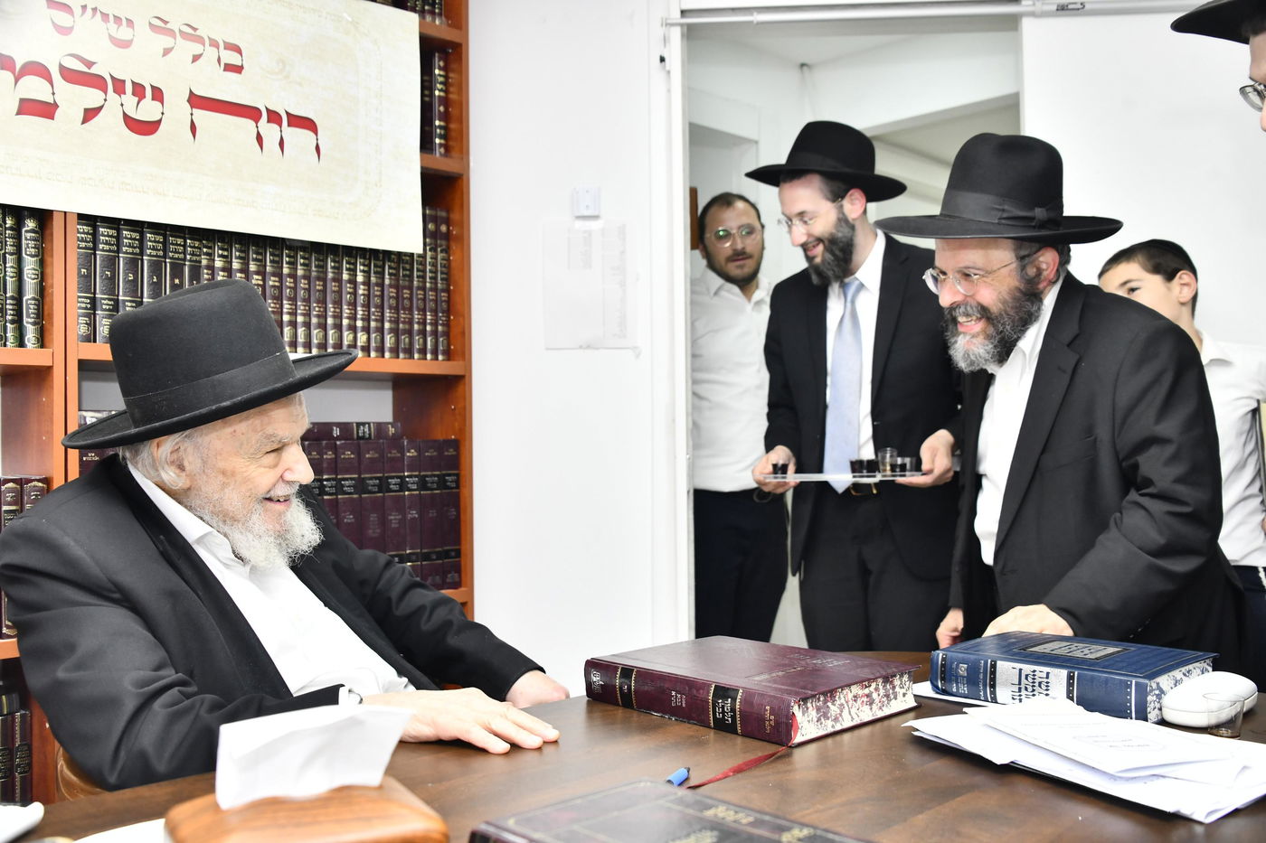 כולל ש"ס 'רוח שלמה' אצל הגרמ"ה הירש