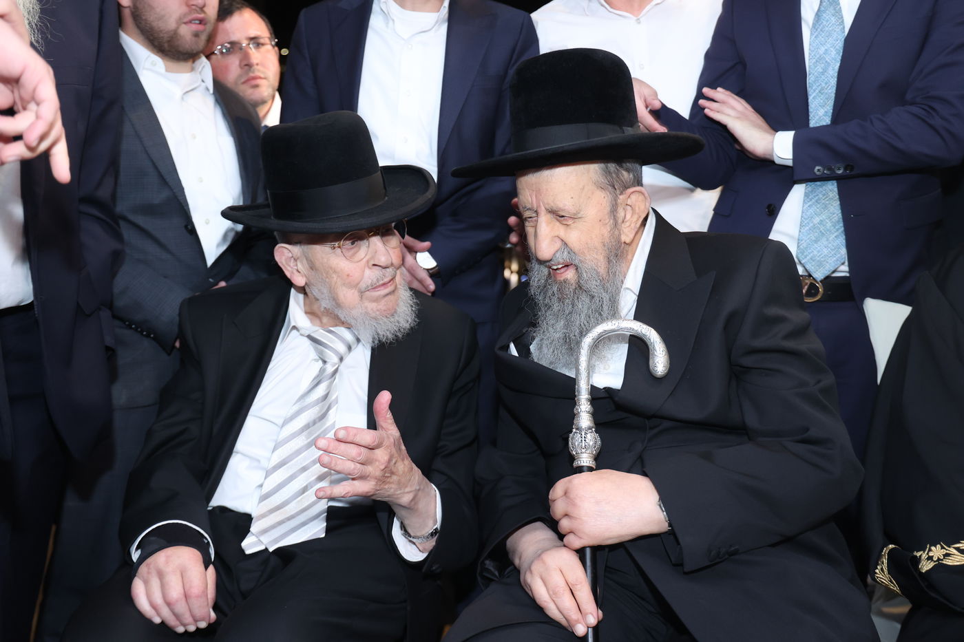 שמחת נישואי נכדתם של הראשל"צ הגרש"מ עמאר, והגרב"צ מוצפי 