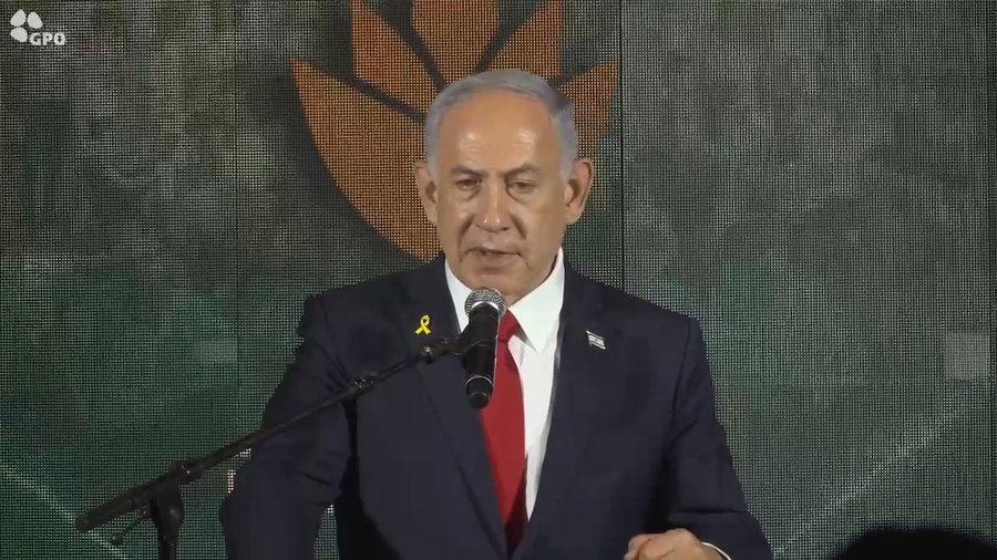נתניהו עם החיילים החרדים