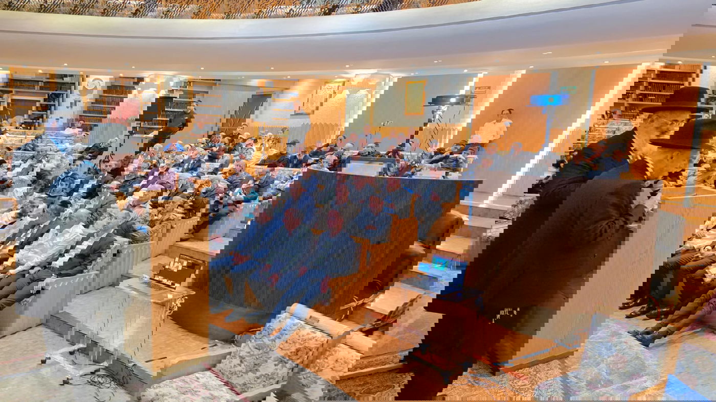 הגר"י אברג'ל בביקור בארה"ב ובמקסיקו