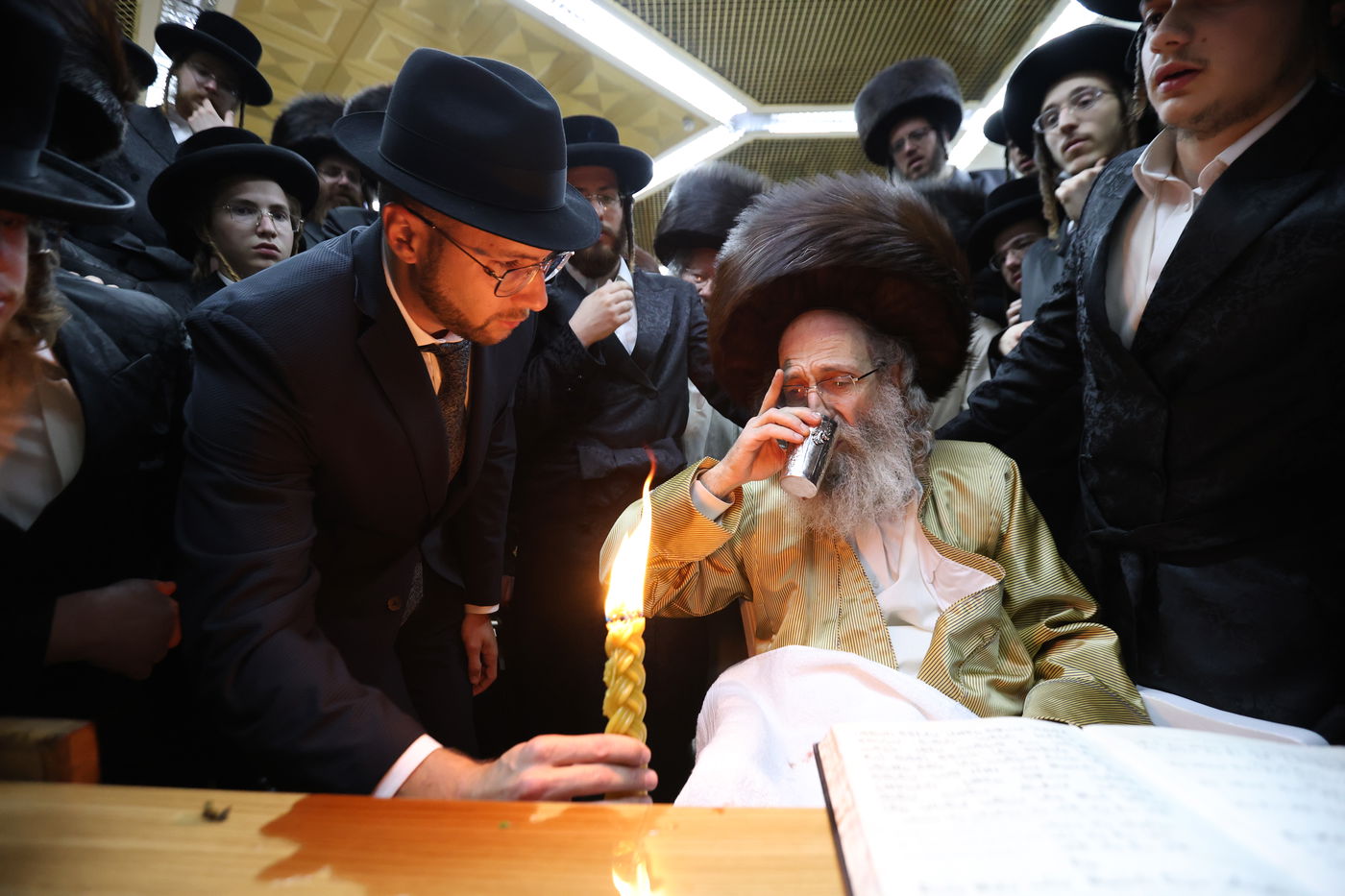 הרה"צ רבי אלימלך בידרמן שבת במירון