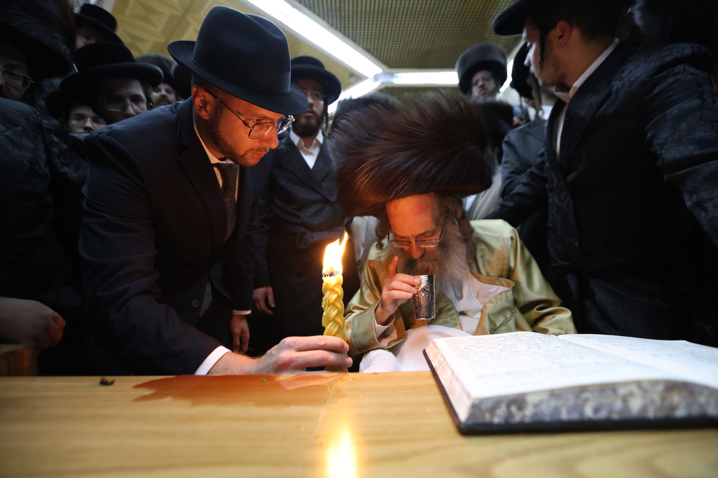 הרה"צ רבי אלימלך בידרמן שבת במירון