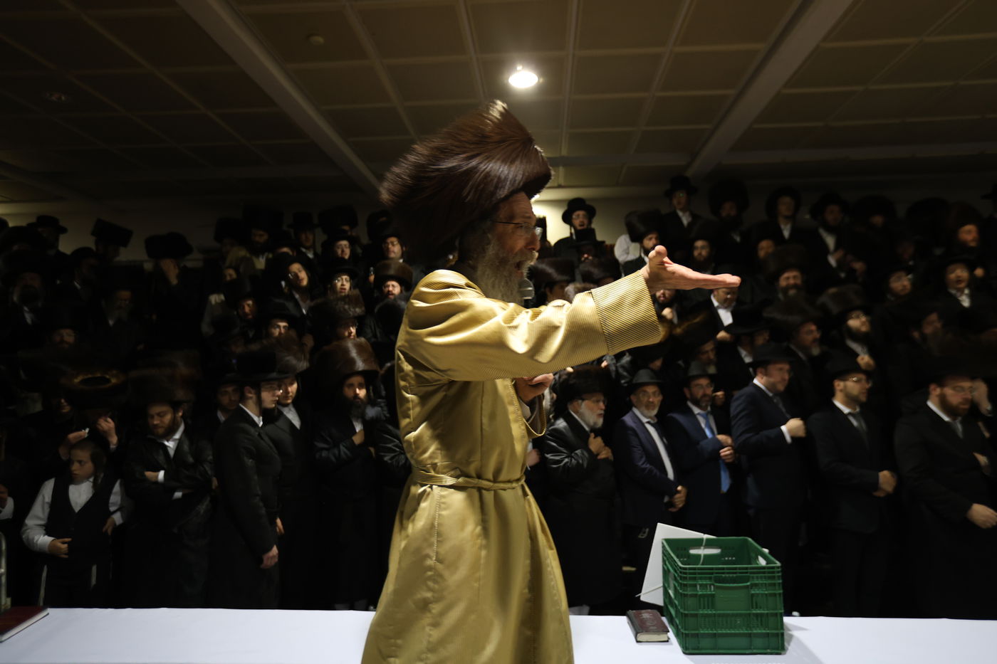 הרה"צ רבי אלימלך בידרמן שבת במירון