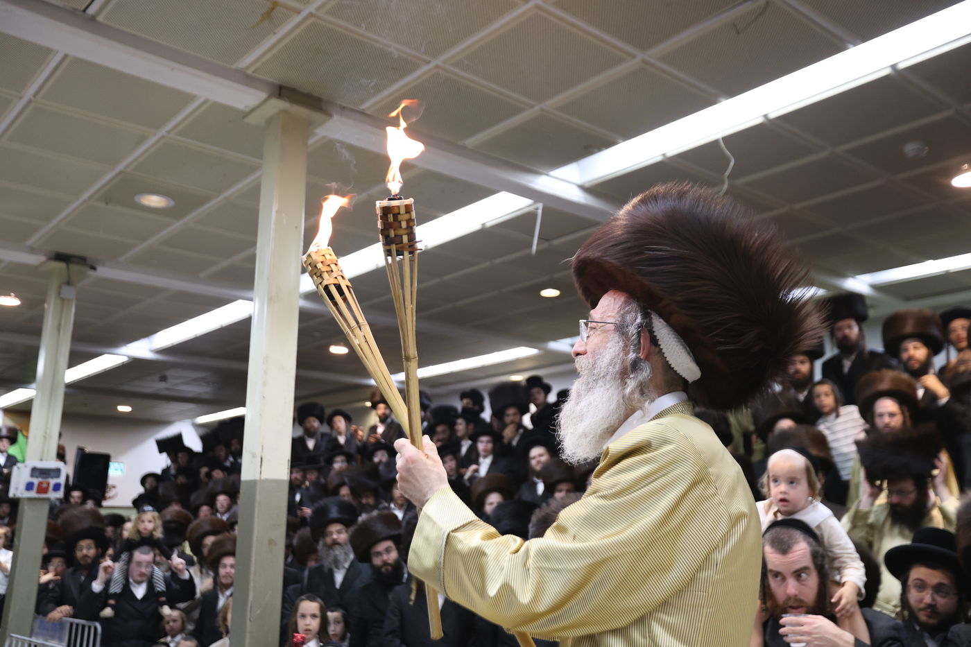 הרה"צ רבי אלימלך בידרמן שבת במירון