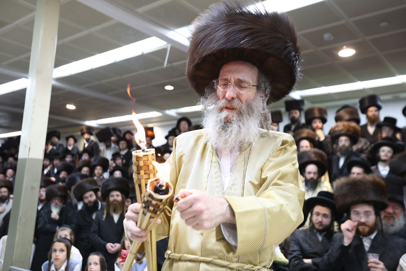 הרה"צ רבי אלימלך בידרמן שבת במירון