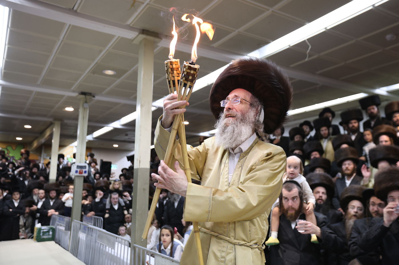 הרה"צ רבי אלימלך בידרמן שבת במירון