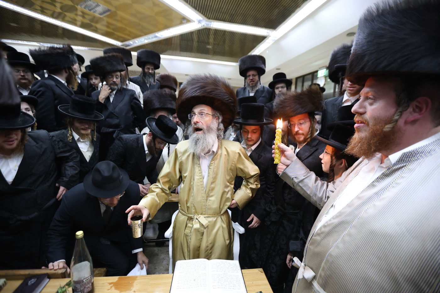 הרה"צ רבי אלימלך בידרמן שבת במירון