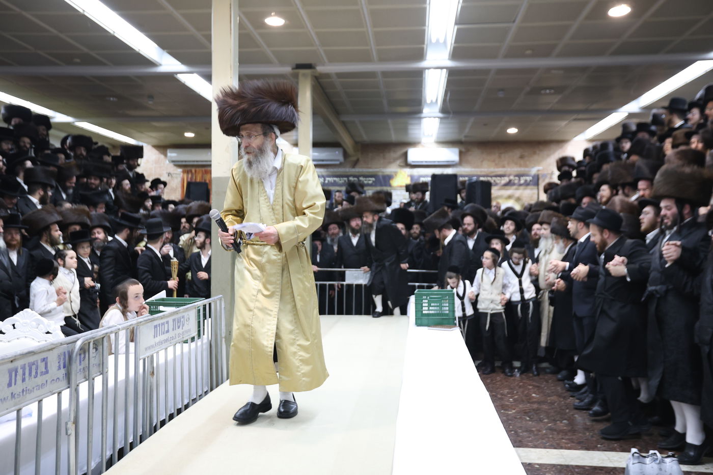 הרה"צ רבי אלימלך בידרמן שבת במירון