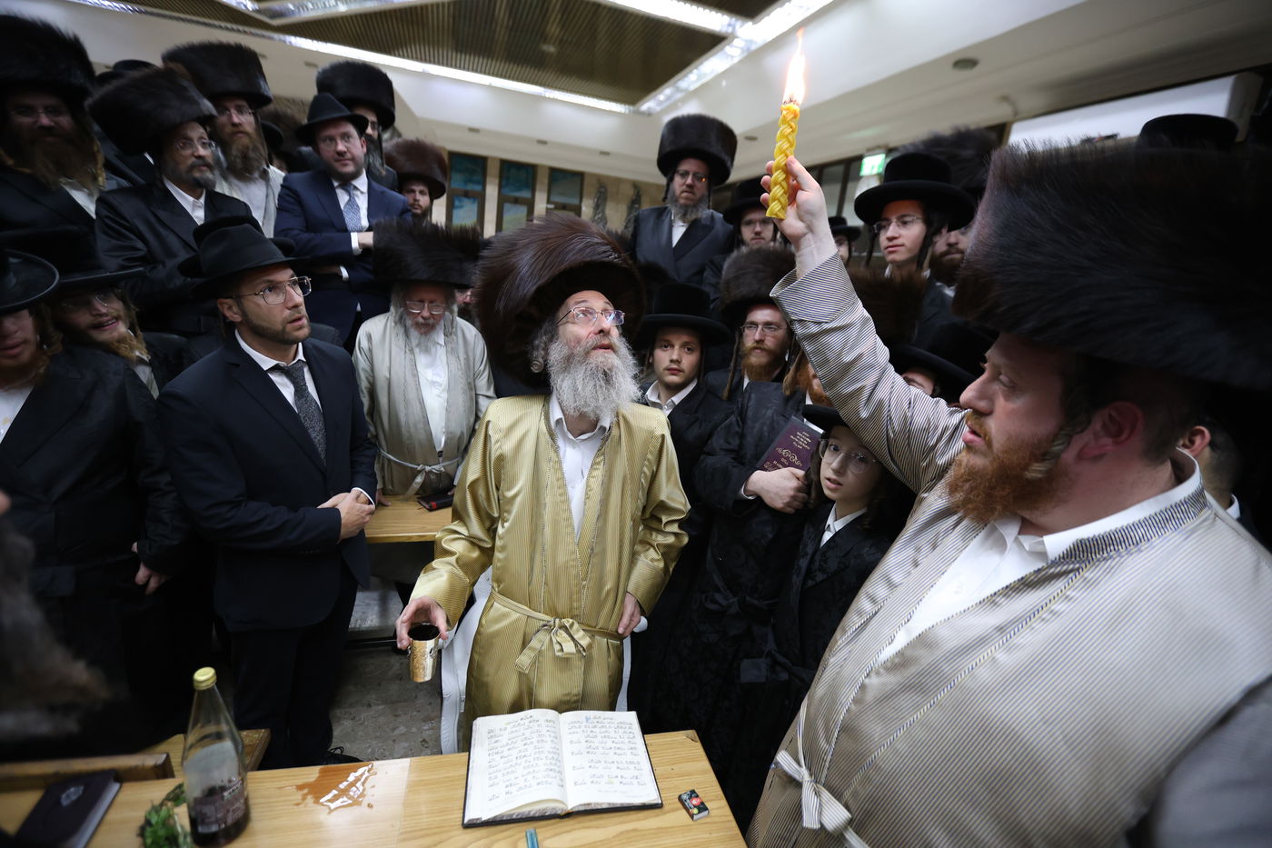 הרה"צ רבי אלימלך בידרמן שבת במירון