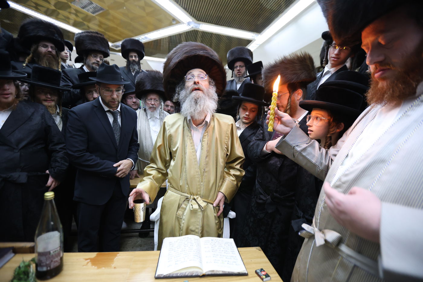 הרה"צ רבי אלימלך בידרמן שבת במירון