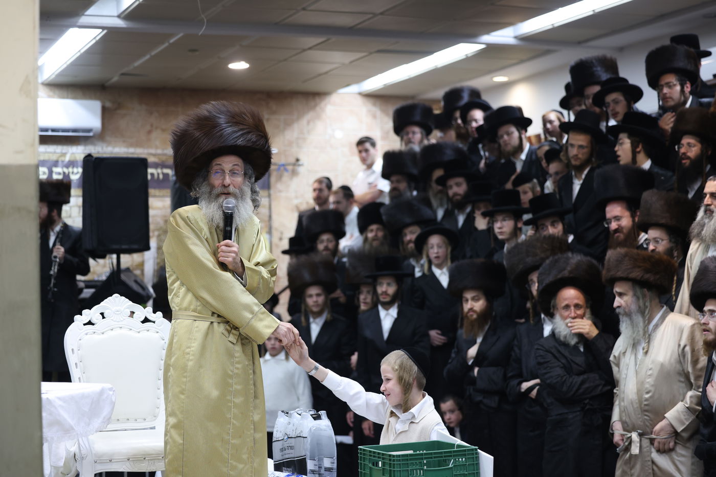 הרה"צ רבי אלימלך בידרמן שבת במירון