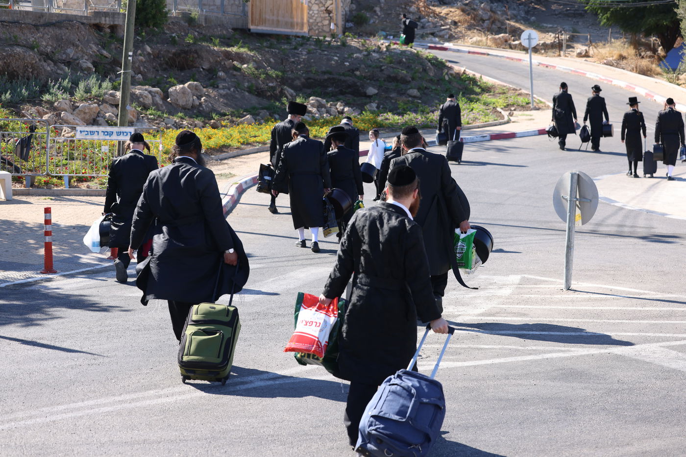 הרה"צ רבי אלימלך בידרמן שבת במירון