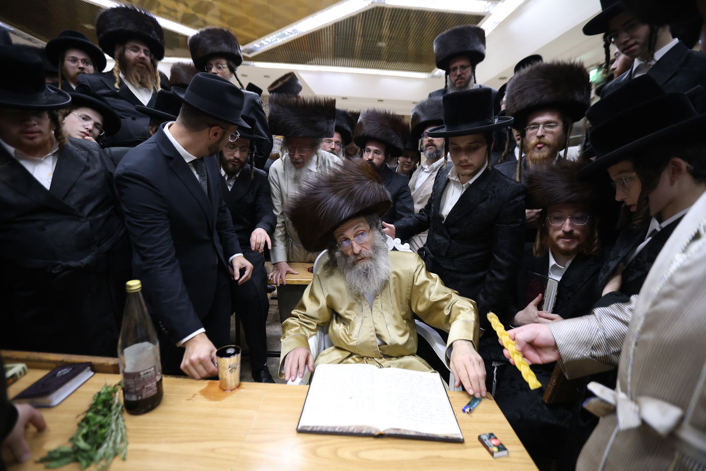 הרה"צ רבי אלימלך בידרמן שבת במירון