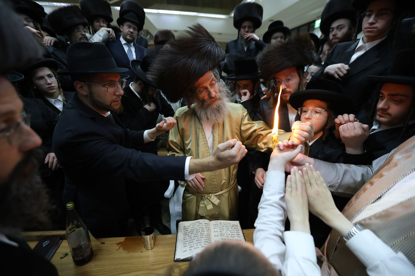 הרה"צ רבי אלימלך בידרמן שבת במירון