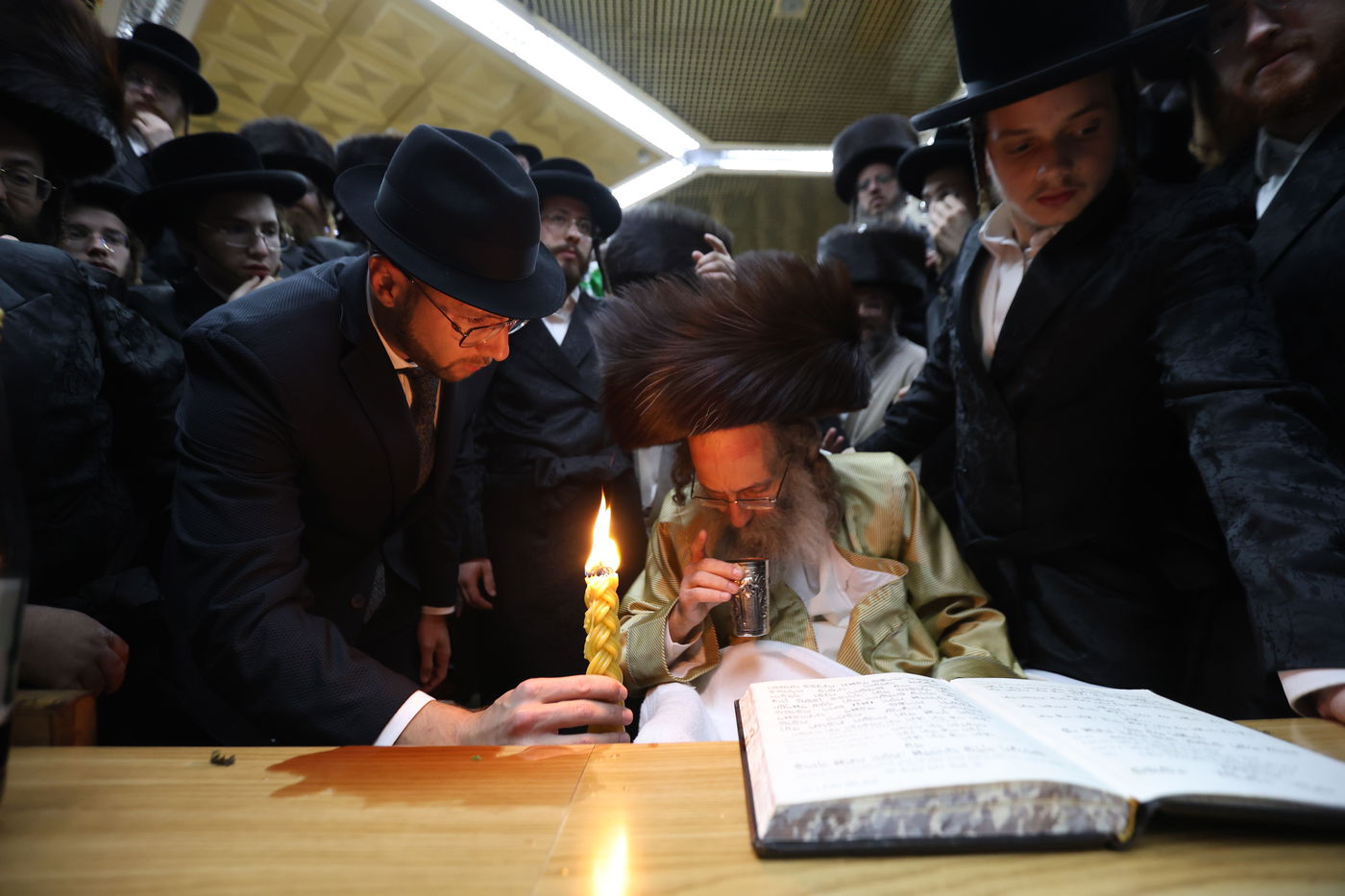 הרה"צ רבי אלימלך בידרמן שבת במירון