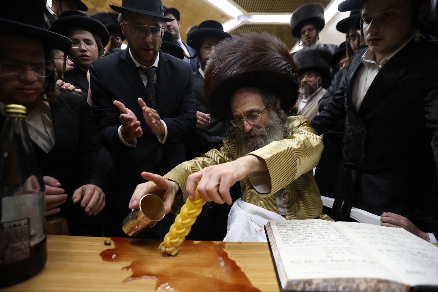 הרה"צ רבי אלימלך בידרמן שבת במירון