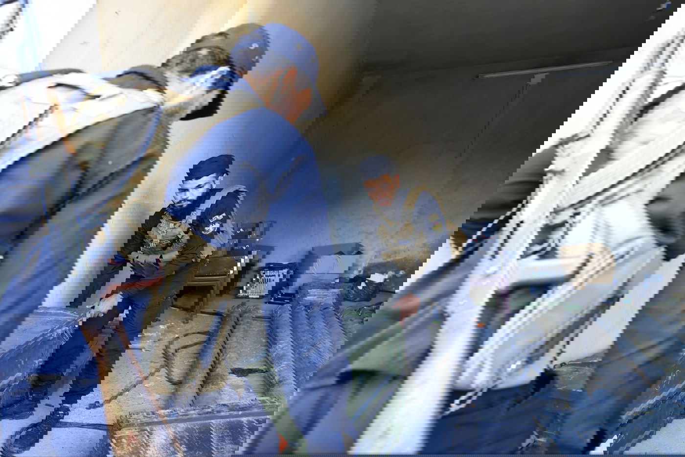 תפיסת כלי הנשק של החולייה