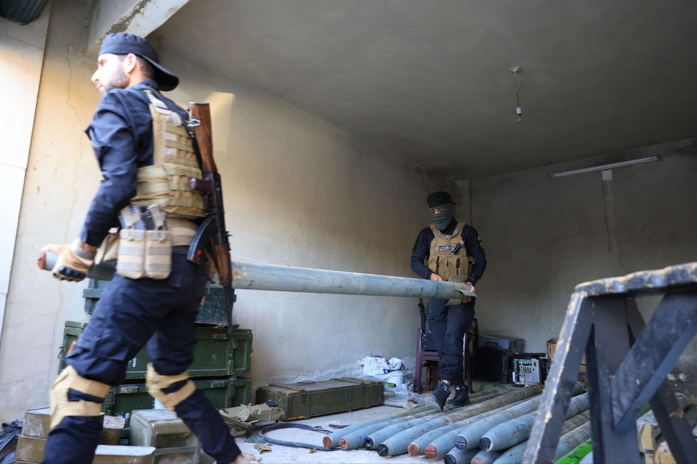 תפיסת כלי הנשק של החולייה