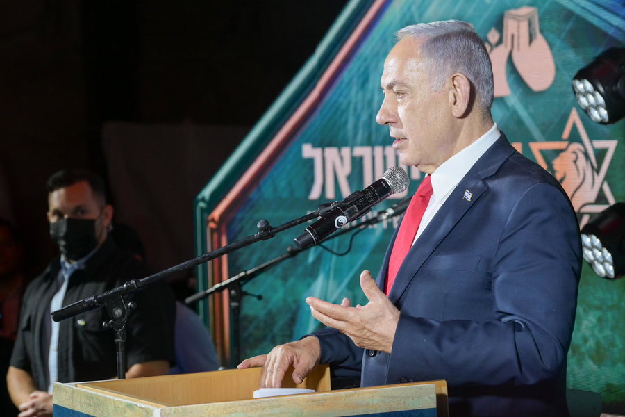 נתניהו באירוע של נצח יהודה