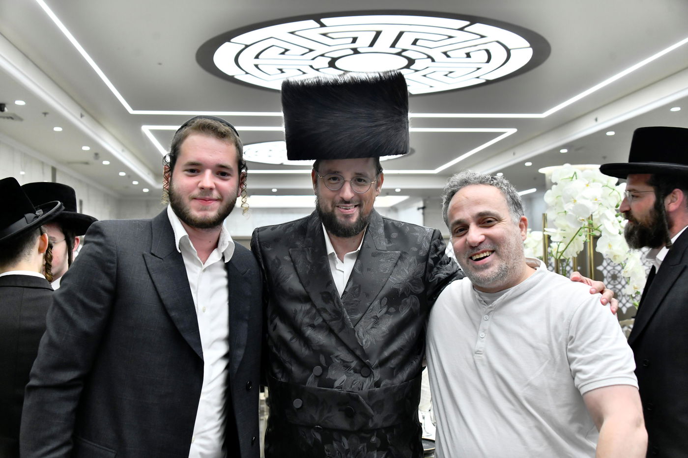 שמחת אירוסי בת איש התקשורת ישראל כהן