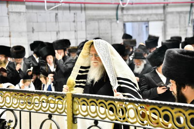 סליחות ראשונות בחצה"ק מודז'יץ