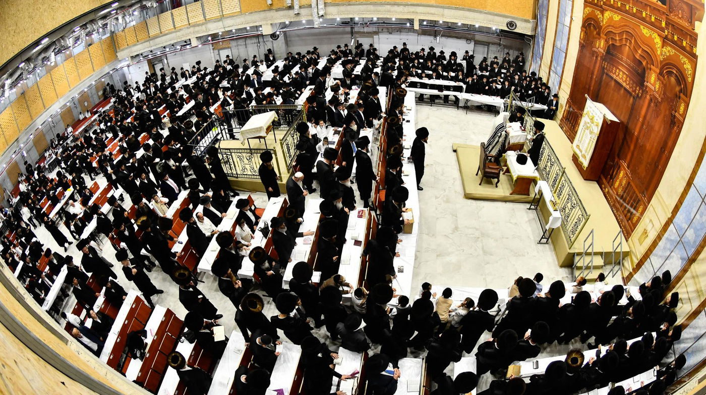 סליחות ראשונות בחצה"ק מודז'יץ