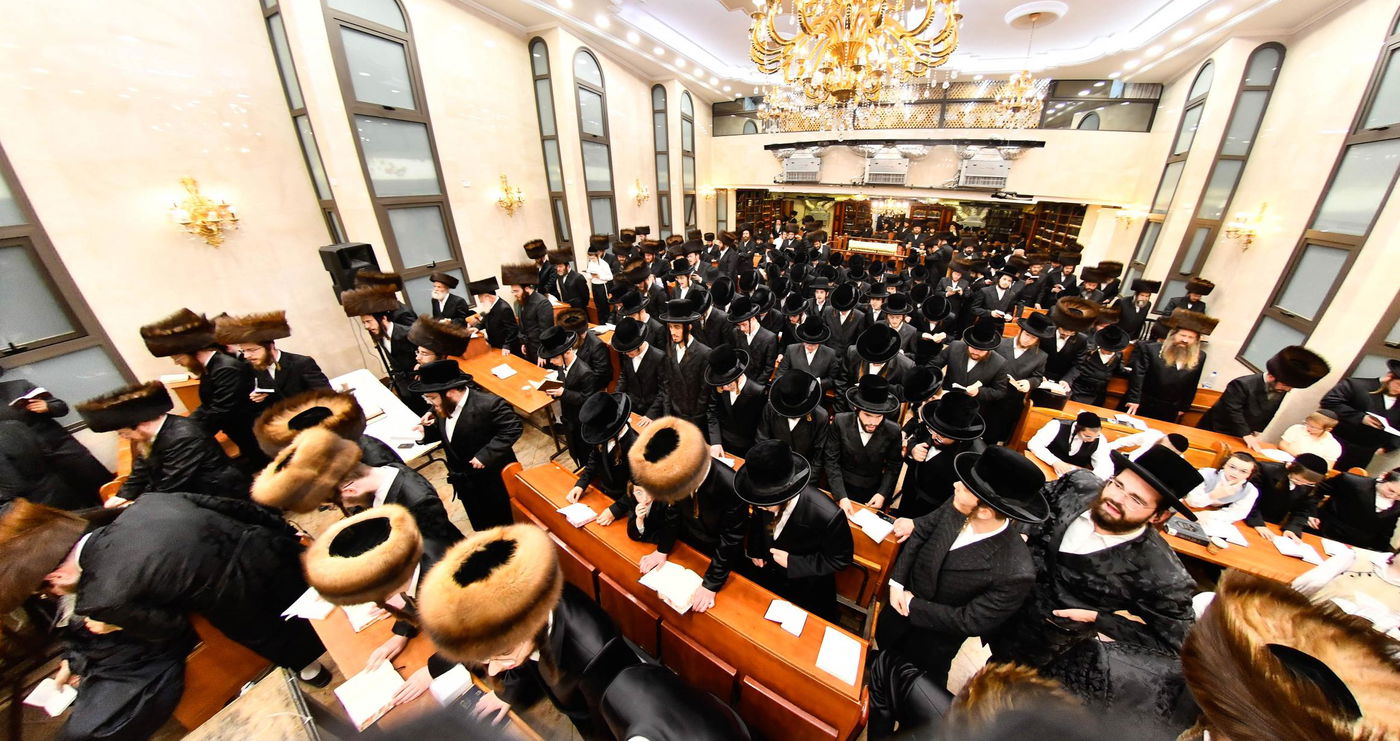 סליחות בחצה"ק ספינקא