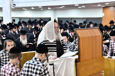 סליחות ראשונות בחצה"ק נדבורנה