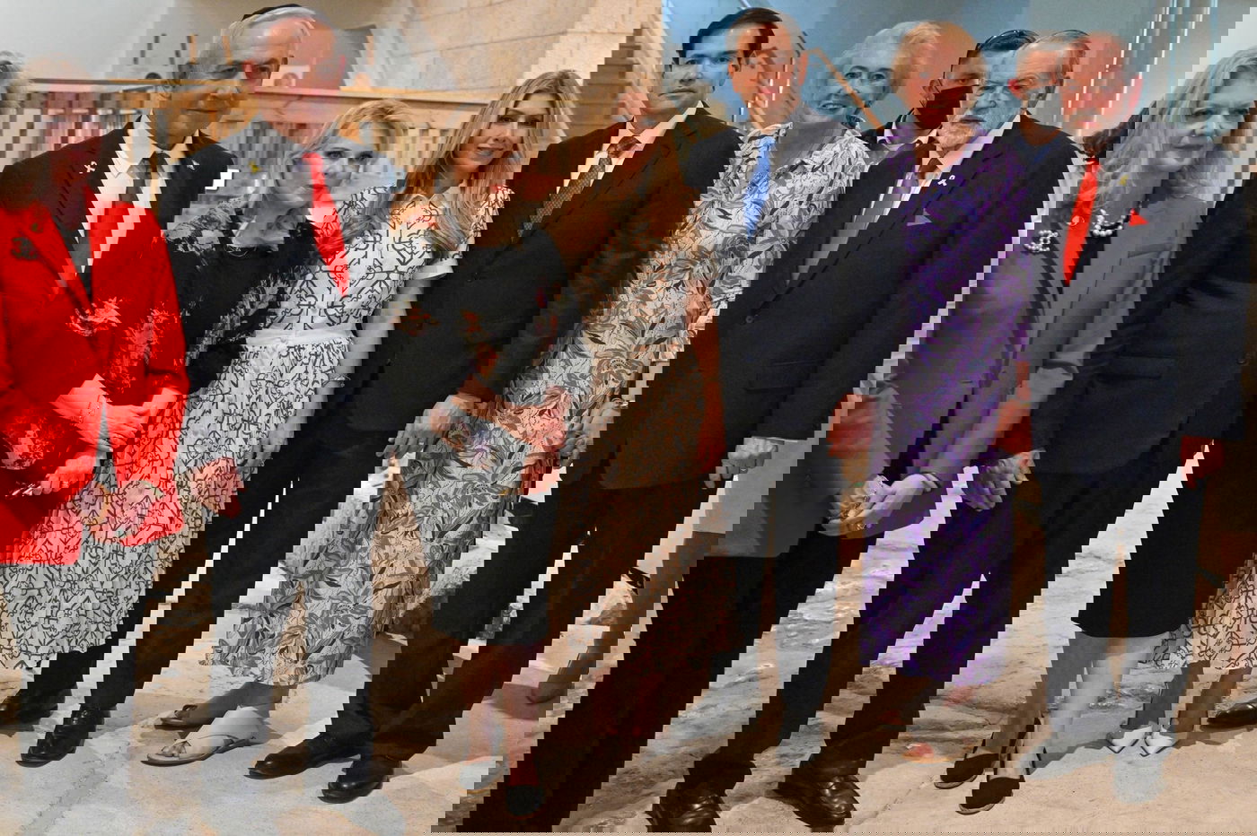 "הנותן תשועה למלכים" לדונלד ג'יי טראמפ: כך נראה ביקורו של רוביו במקום הקדוש