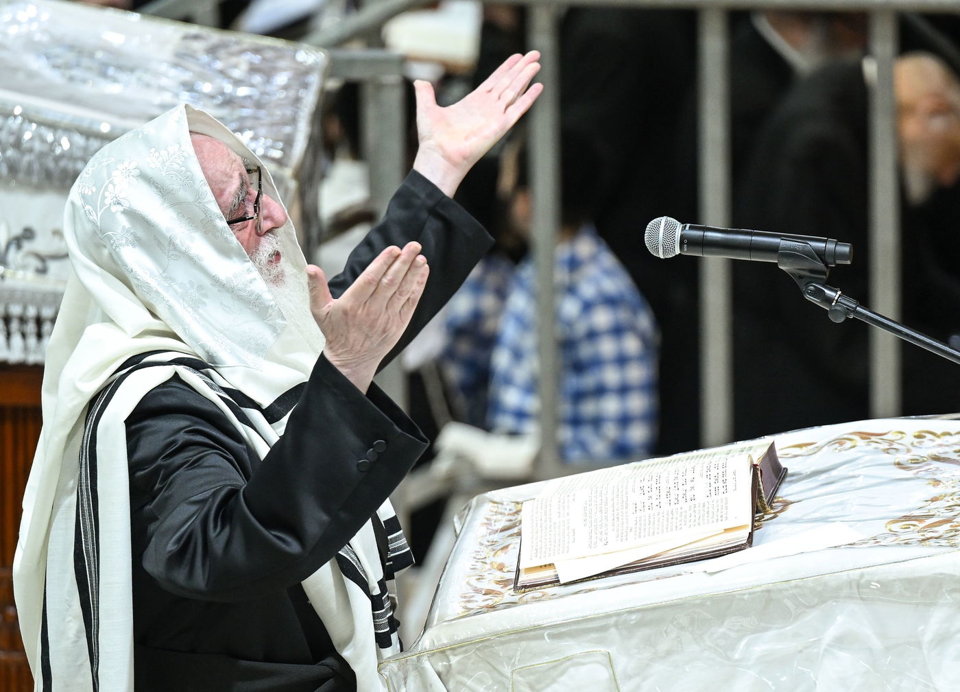 א' דסליחות בחצה"ק צאנז