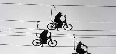 רכיבת אופניים באוויר