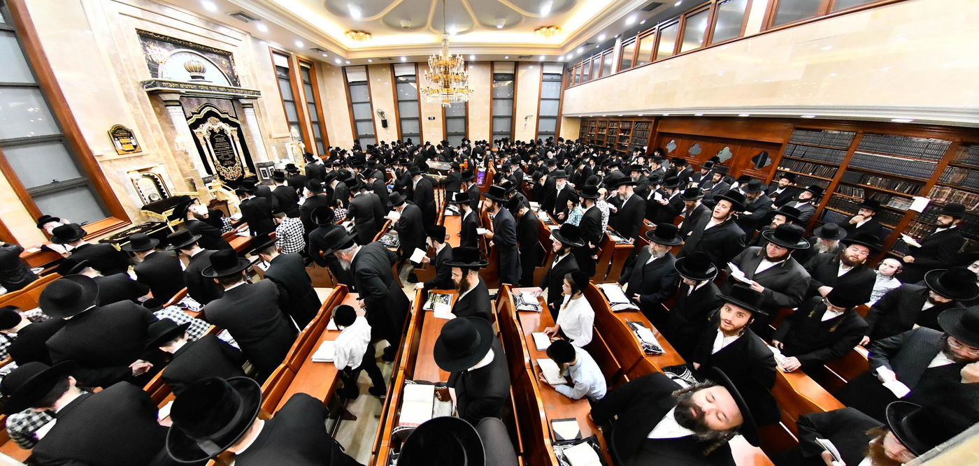 סליחות ראשונות בחצה"ק שבט הלוי