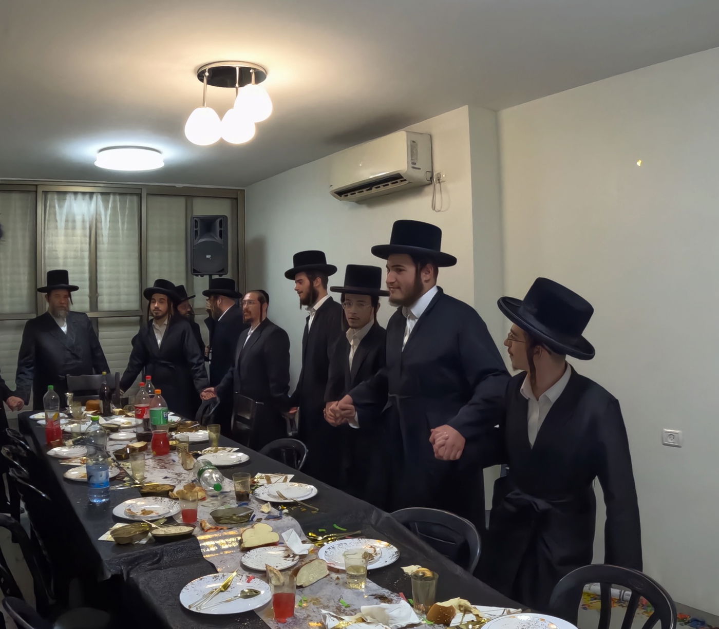 הרה"צ רבי יעקב מרדכי הגר בסיום מסכת