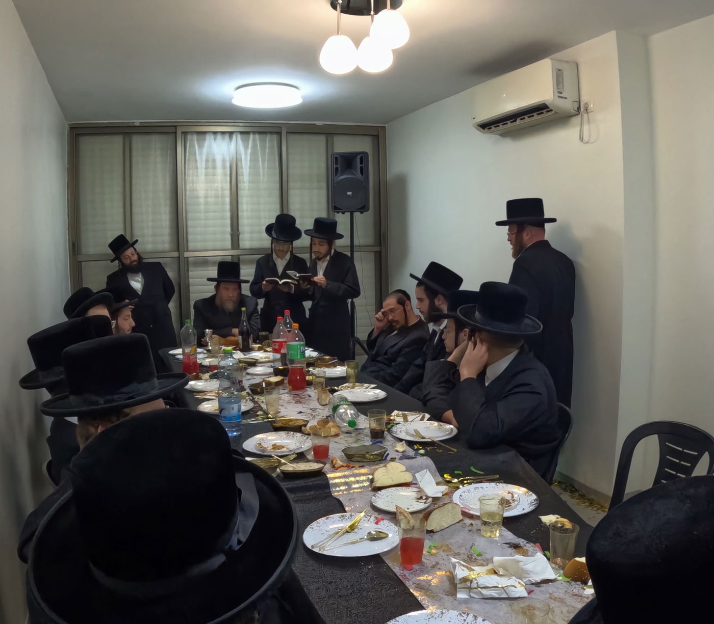 הרה"צ רבי יעקב מרדכי הגר בסיום מסכת