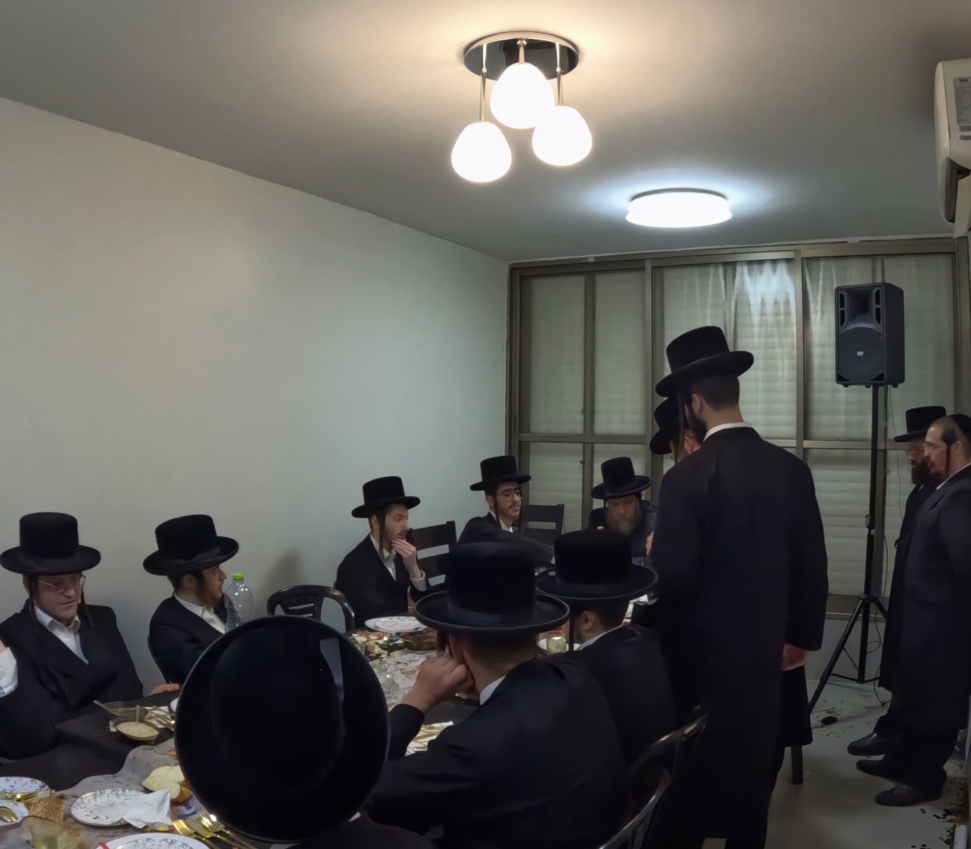 הרה"צ רבי יעקב מרדכי הגר בסיום מסכת