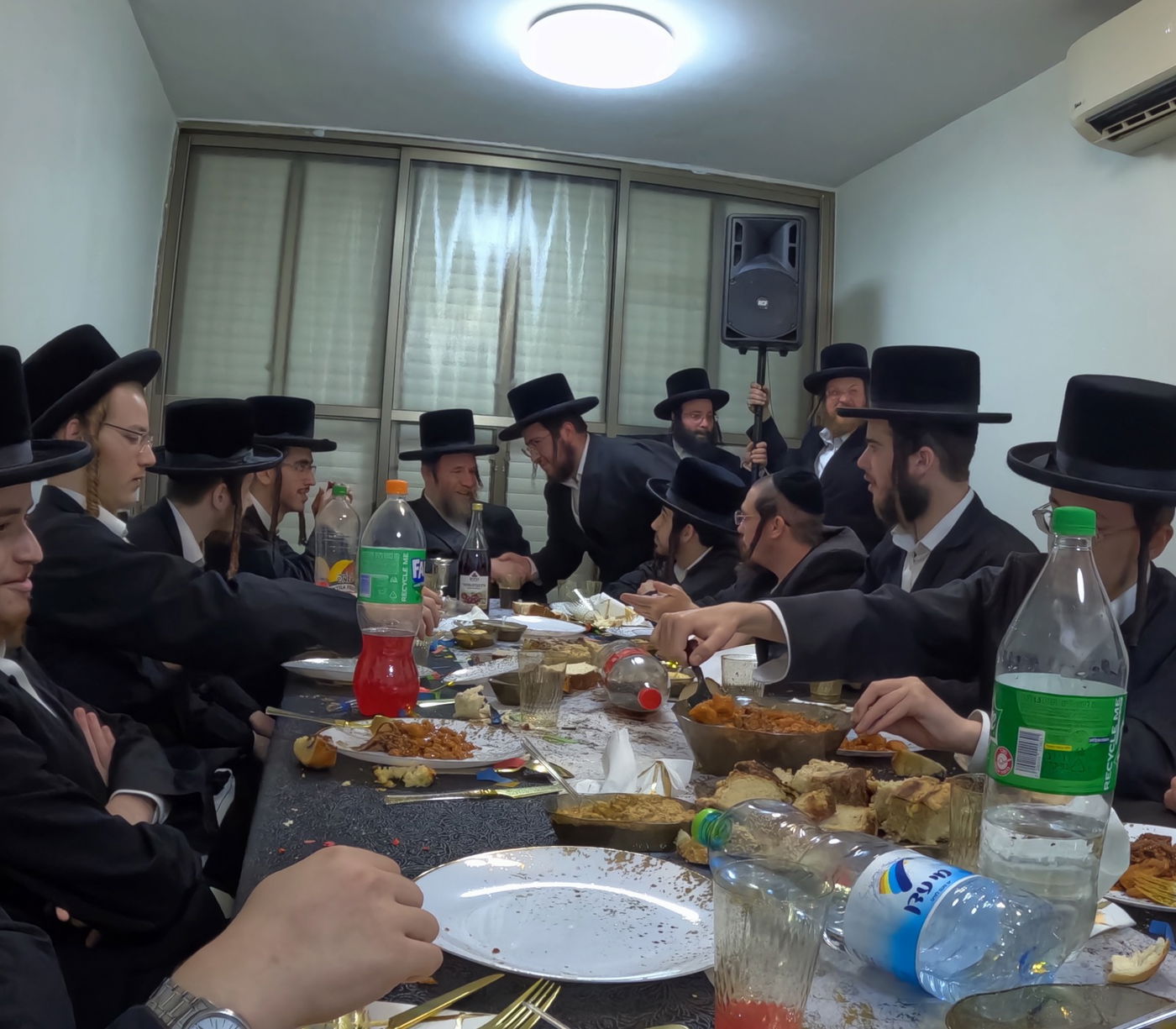 הרה"צ רבי יעקב מרדכי הגר בסיום מסכת