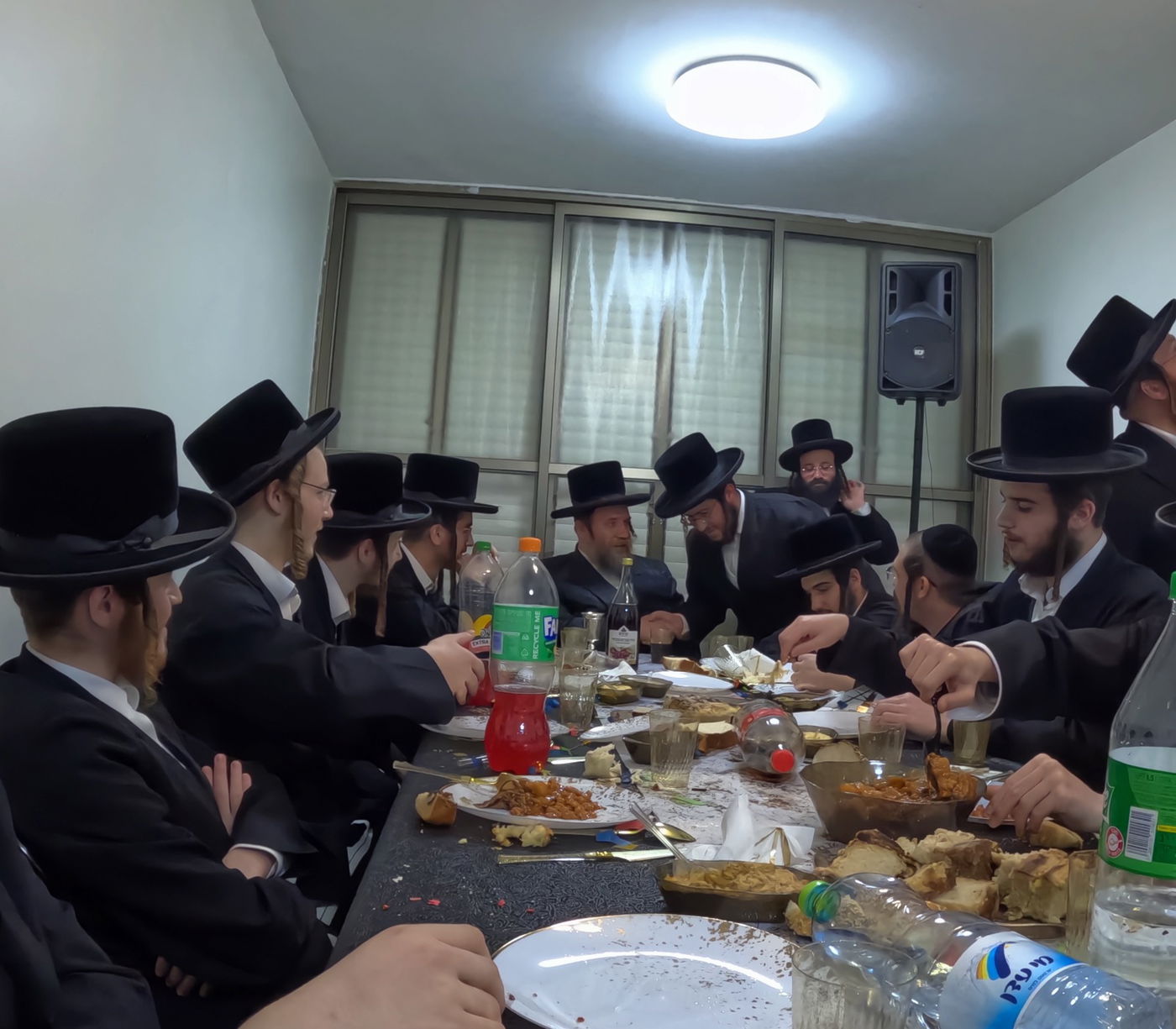 הרה"צ רבי יעקב מרדכי הגר בסיום מסכת