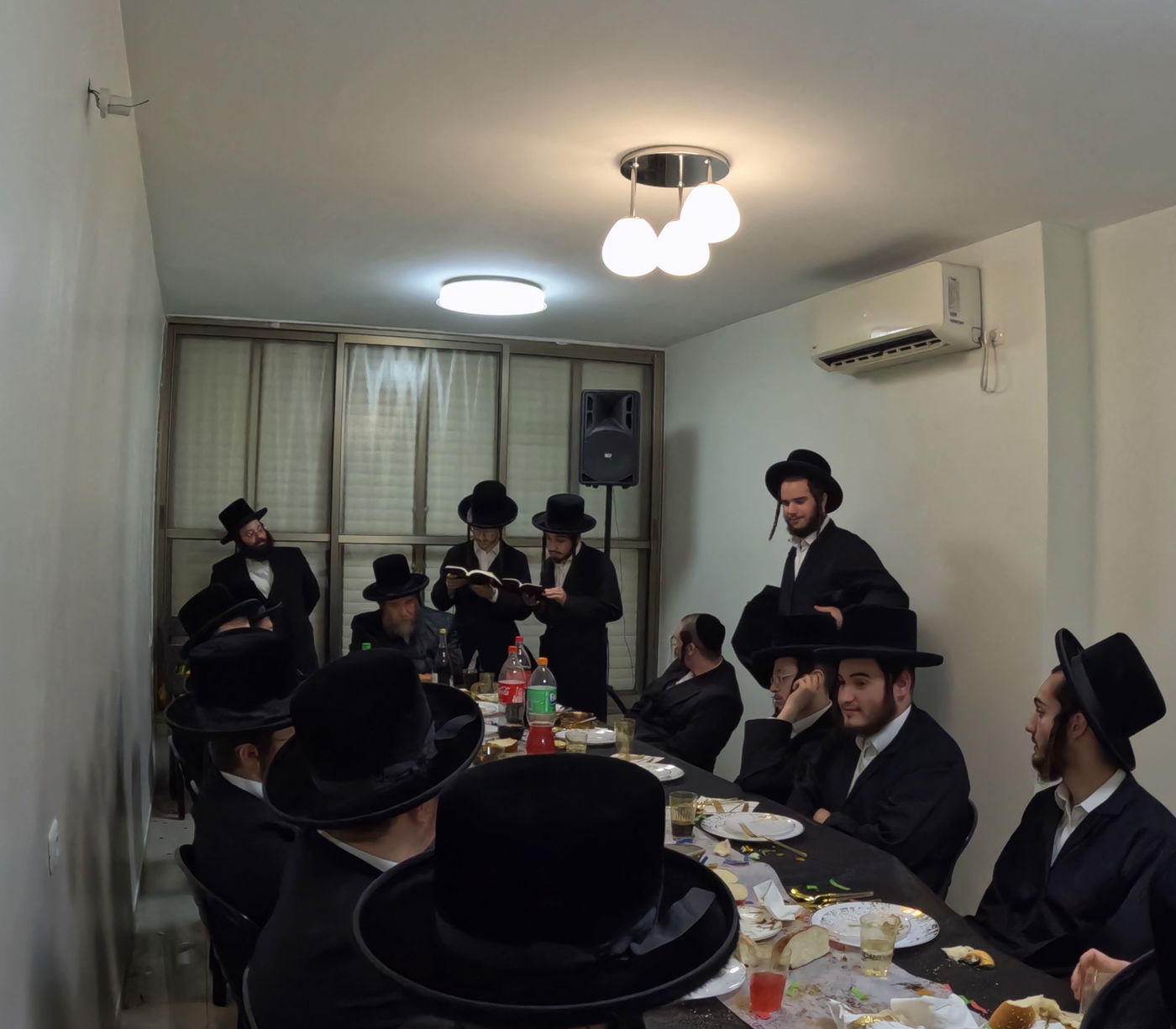 הרה"צ רבי יעקב מרדכי הגר בסיום מסכת