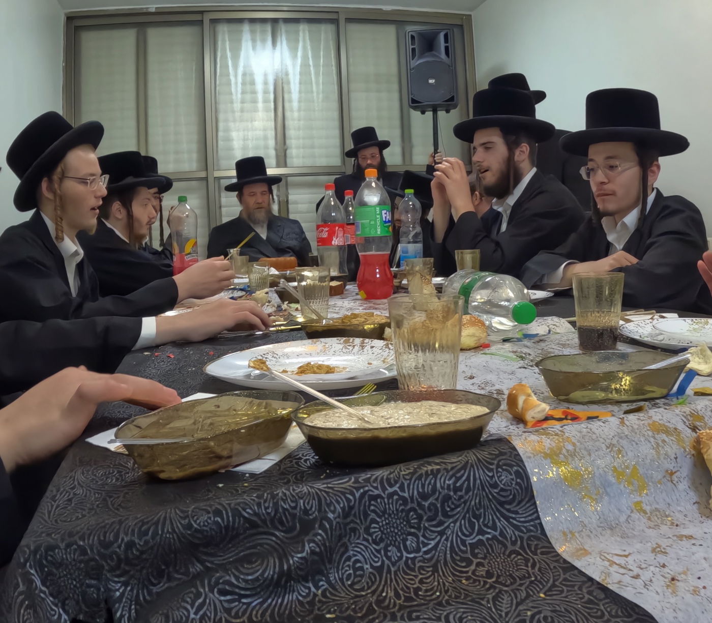 הרה"צ רבי יעקב מרדכי הגר בסיום מסכת