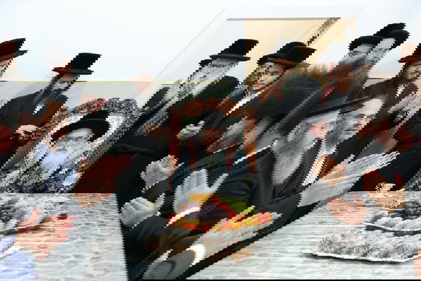 ראשי ארגון איחוד הצלה בביקור מרגש במעונו של האדמו"ר הקוה"ט מויזניץ 