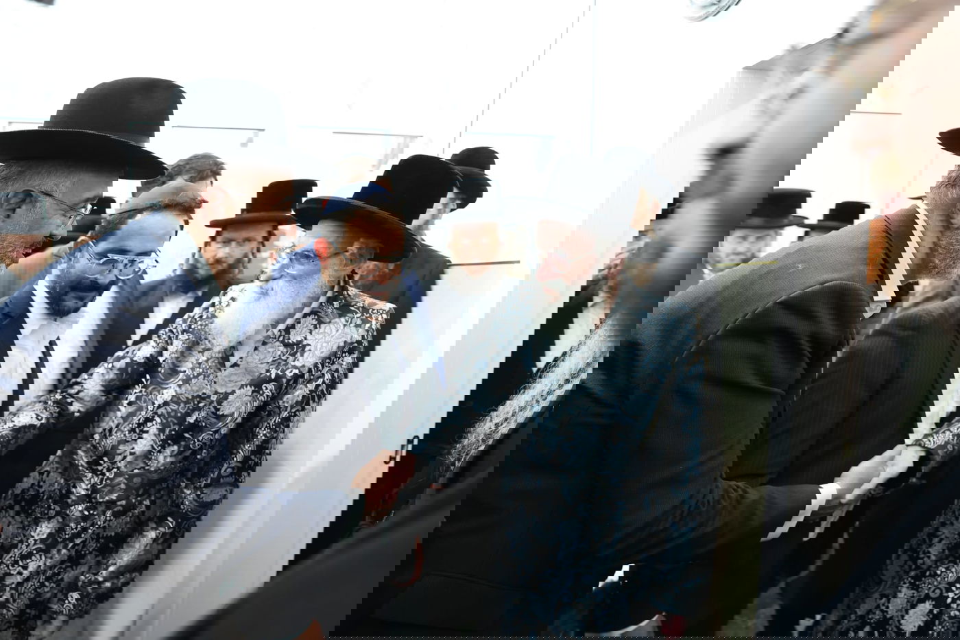 ראשי ארגון איחוד הצלה בביקור מרגש במעונו של האדמו"ר הקוה"ט מויזניץ 