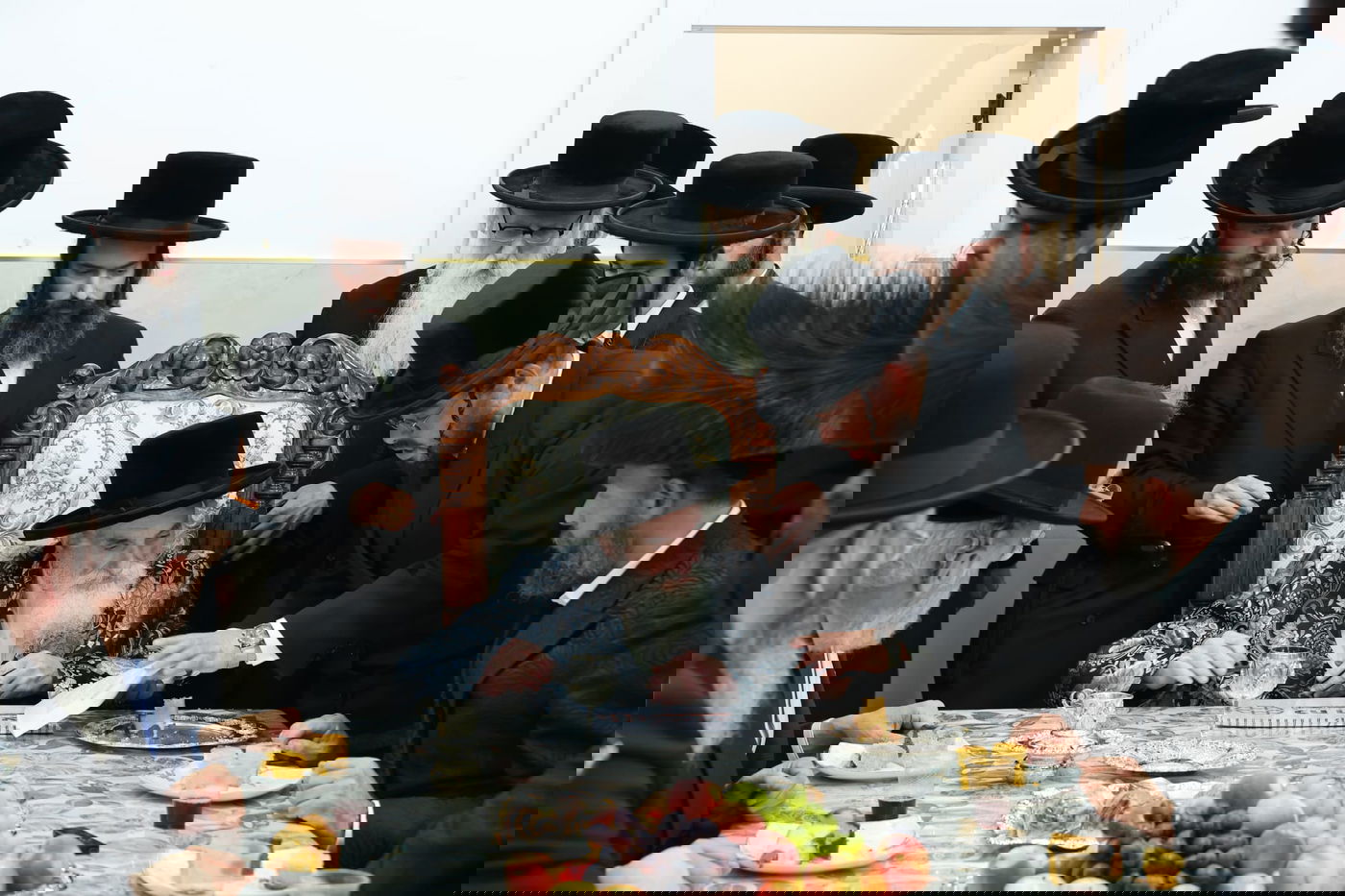 ראשי ארגון איחוד הצלה בביקור מרגש במעונו של האדמו"ר הקוה"ט מויזניץ 