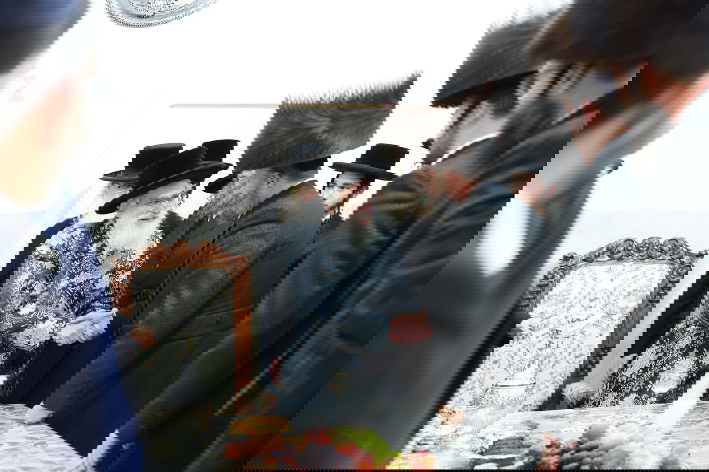 ראשי ארגון איחוד הצלה בביקור מרגש במעונו של האדמו"ר הקוה"ט מויזניץ 