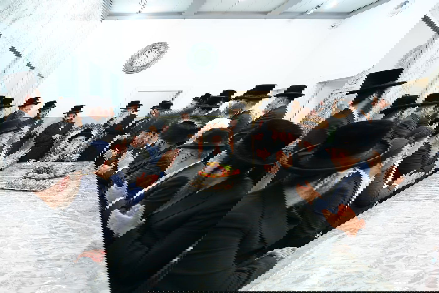 ראשי ארגון איחוד הצלה בביקור מרגש במעונו של האדמו"ר הקוה"ט מויזניץ 