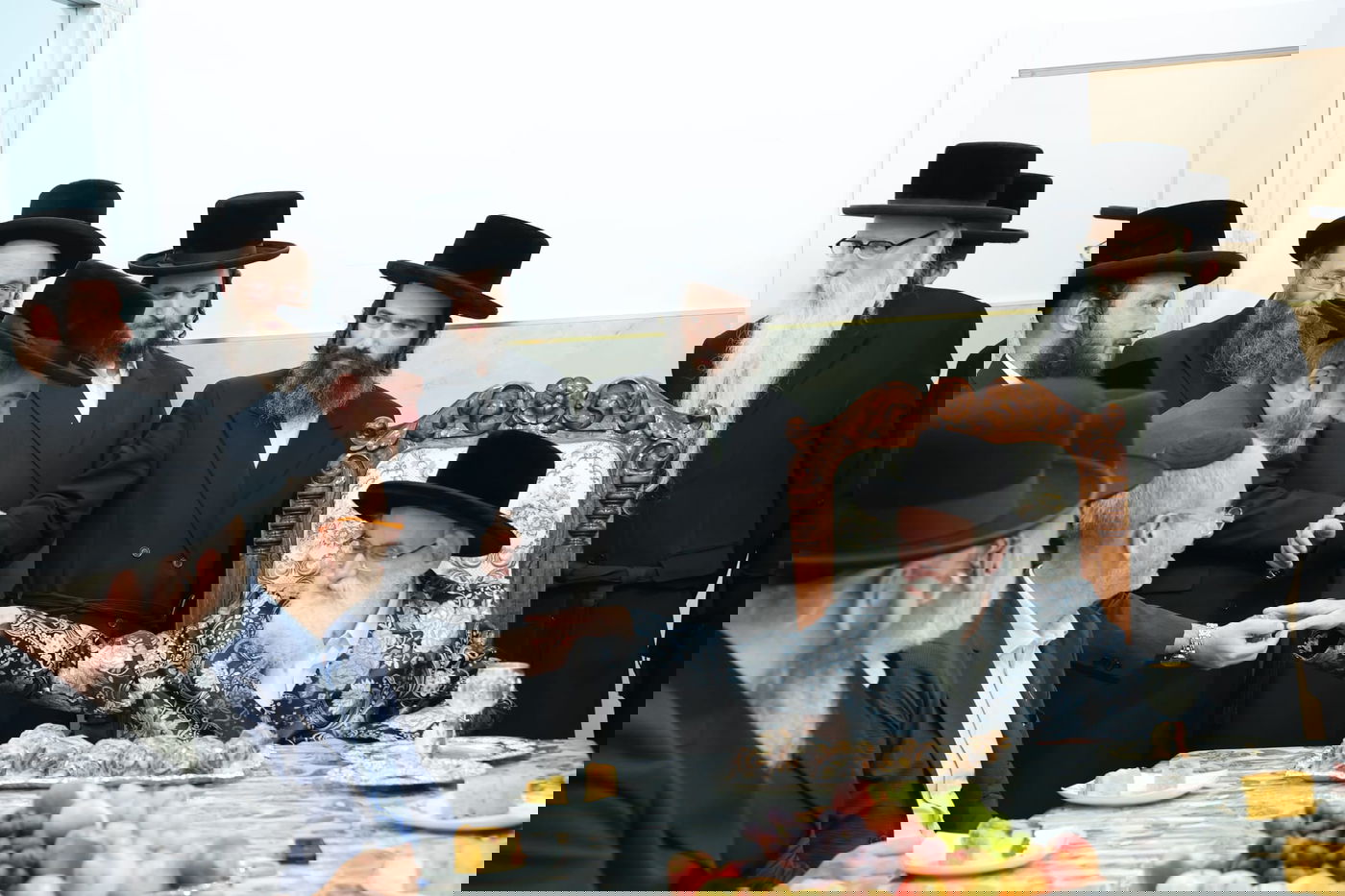 ראשי ארגון איחוד הצלה בביקור מרגש במעונו של האדמו"ר הקוה"ט מויזניץ 