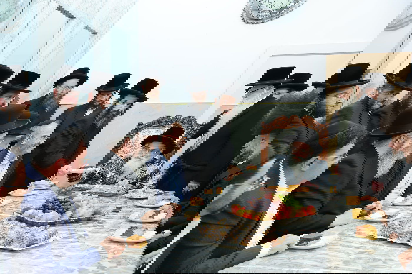 ראשי ארגון איחוד הצלה בביקור מרגש במעונו של האדמו"ר הקוה"ט מויזניץ 