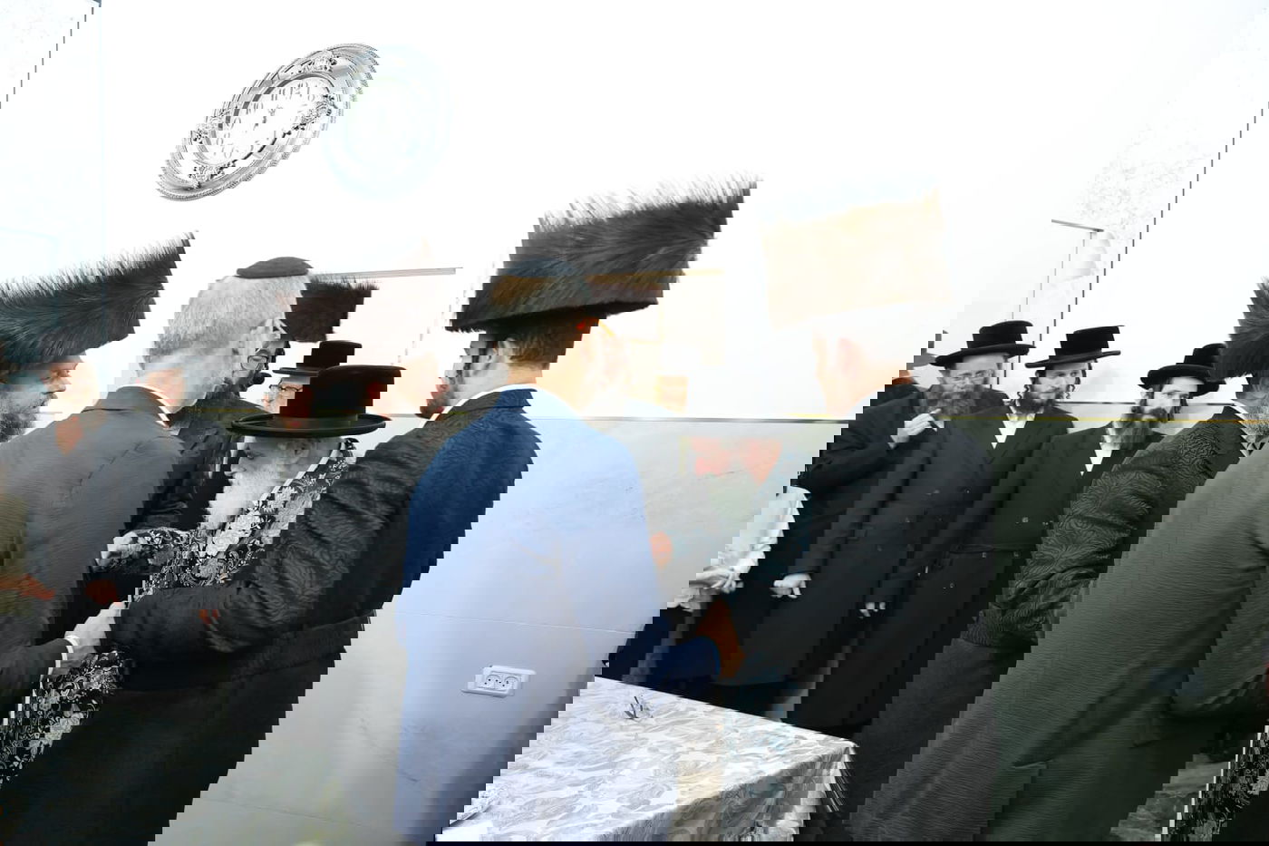 ראשי ארגון איחוד הצלה בביקור מרגש במעונו של האדמו"ר הקוה"ט מויזניץ 